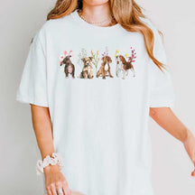 Boho Cottagecore Cute Dog Lover T-Shirt