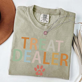 Comfort Colors Treat Dealer Dog T-Shirt
