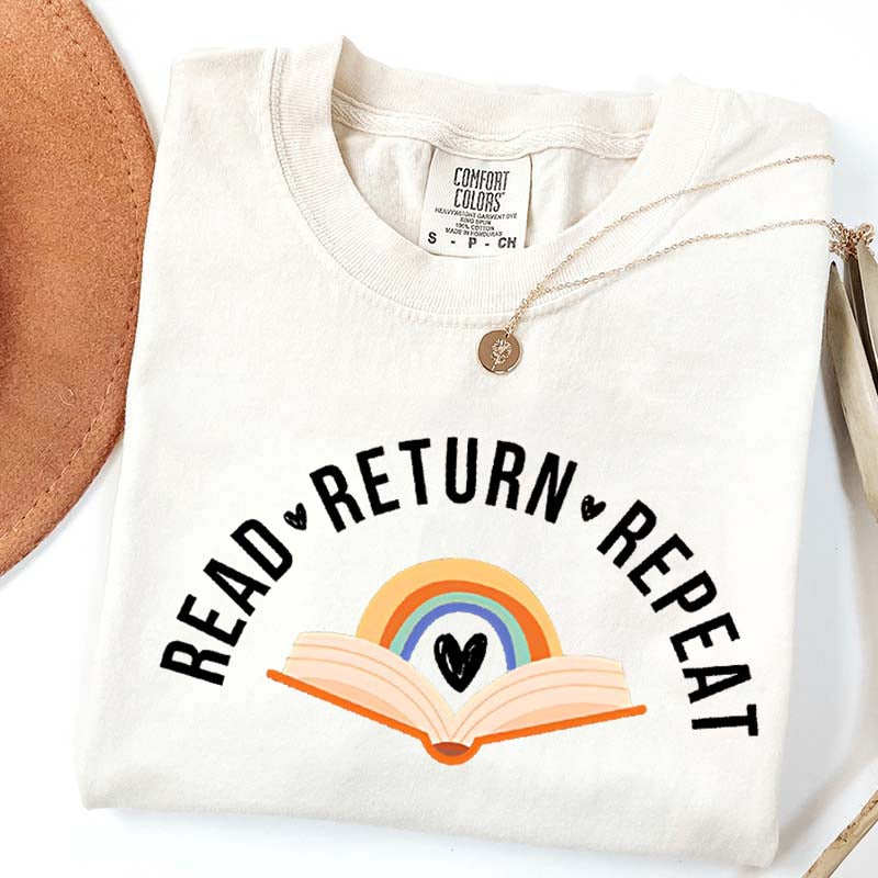 Read Return Repeat Cute T-Shirt