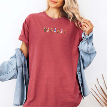 Funny Silly Goose Foral T-Shirt