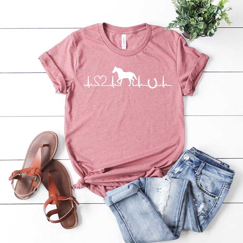 Horse Heartbeat Farm T-Shirt