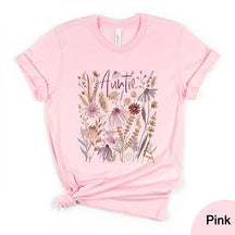 Auntie Boho Pressed Wildflowers T-Shirt