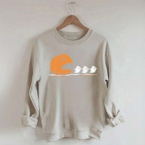 Halloween Pumpkin Eat Ghost Party Sweatshirt