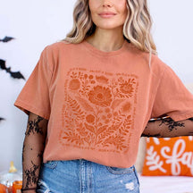 Boho Floral Bible Verse T-Shirt