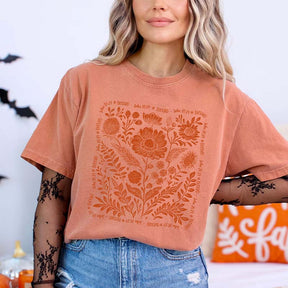 Boho Floral Bible Verse T-Shirt