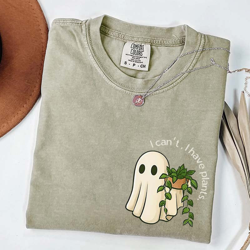 Ghost Plant Spooky Cute T-Shirt