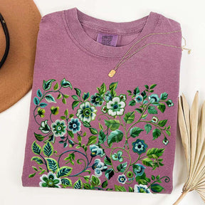 Pressed Flowers Comfort Colors T-Shirt