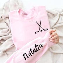 Personalized Hockey Name Sweatshirt