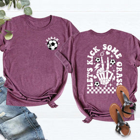 Custom Soccer Mom Skull Shirt