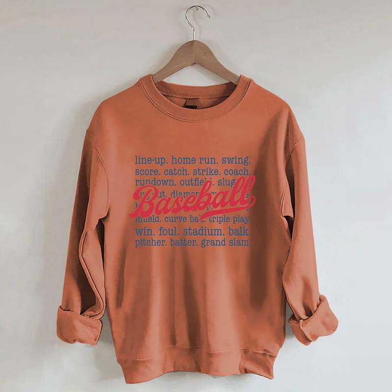 Baseball Sport Life Sweatshirt