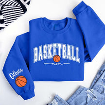 Personalized Basketball Mom Sweatshirt