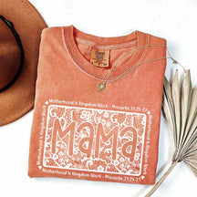 Motherhood Is Kingdom Work Religious Mama T-Shirt