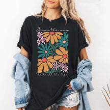 Comfort Colors Religious Faith Based Jesus T-Shirt