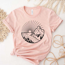 Sun And Mountain T-Shirt