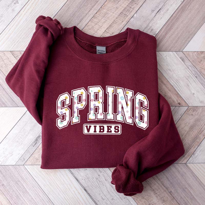 Floral Spring Vibes Sweatshirt