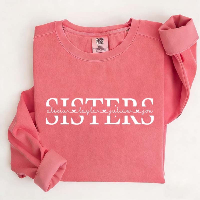 Custom Sisters Sweatshirt