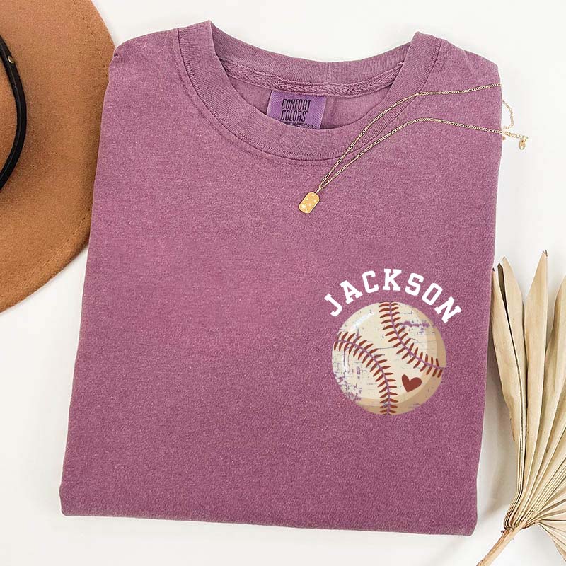 Custom Baseball Tball Mom T-Shirt
