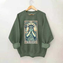 The Mother Crying Sculpture Sweatshirt