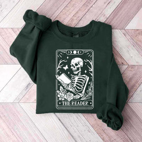 The Reader Tarot Card Sweatshirt