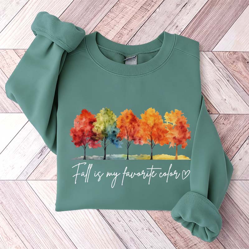 Cozy Fall Leaves Sweatshirt