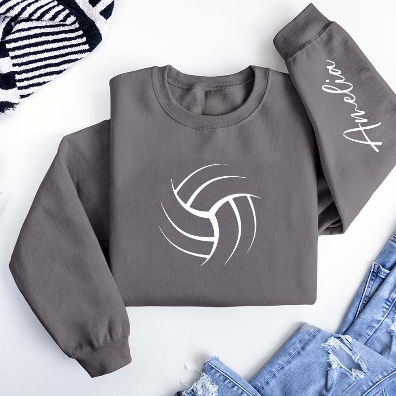 Personalized Volleyball Player Sweatshirt