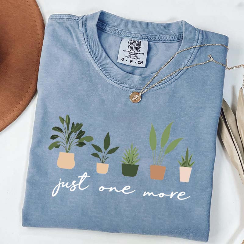 Just One More Botanical T-Shirt