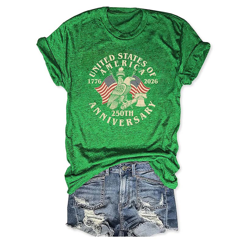 Usa 250th Anniversary Independence Day T-shirt