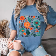 Comfort Colors  Aesthetic Wildflower Vintage T-Shirt