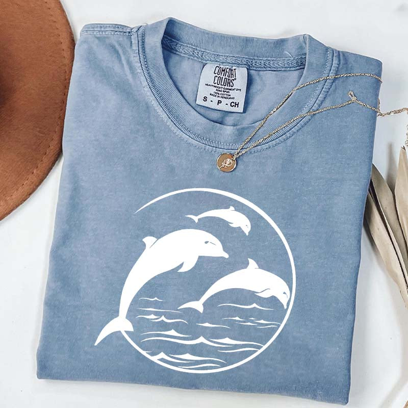 Dolphin Summer Sea Mammal T-Shirt