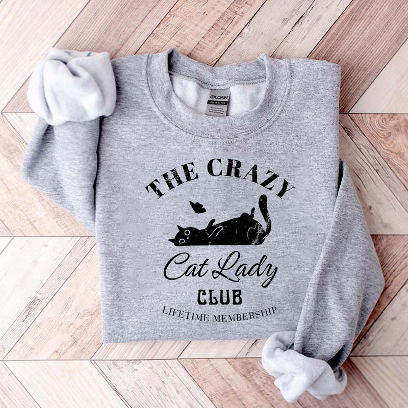 Crazy Cat Lady Club Sweatshirt