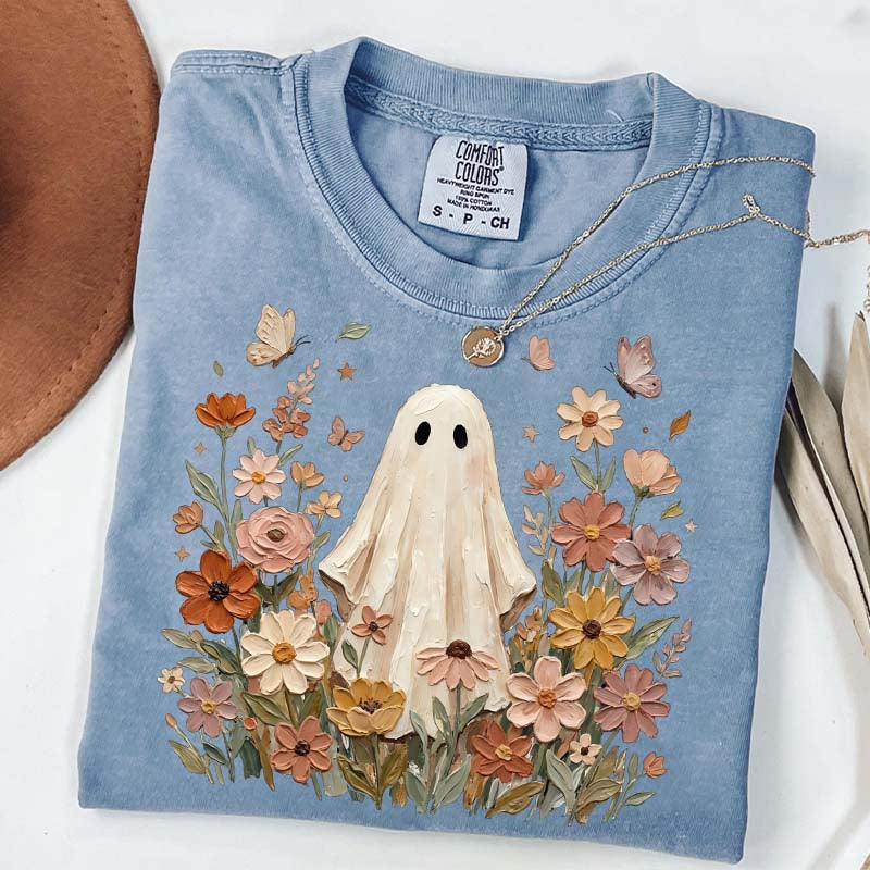 Vintage Ghost Fall Comfort Colors T-Shirt
