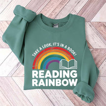 Take a Look It's in a Book Sweatshirt