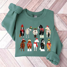 Horse Lover Animal Christmas Cute Sweatshirt