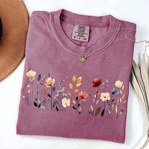 Comfort Colors Wild Flower Nature T-Shirt
