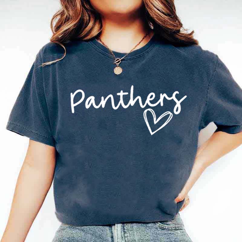 Custom Team Name with Heart T-Shirt