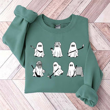 Ghost Hockey Halloween Sweatshirt