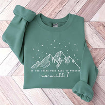 If The Stars Were Made To Worship Faith Lover Sweatshirt