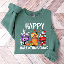 Happy Hallothanksmas Sweatshirt
