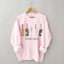 Bubble Please Champagne Sweatshirt