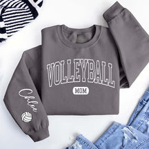 Personalized Volleyball Mom Sweatshirt