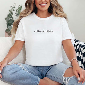 Coffee & Pilates Fitness Lover T-Shirt