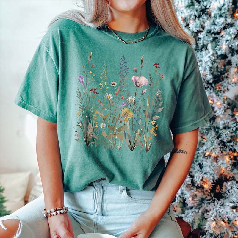 Vintage Botanical Garden Lover T-Shirt