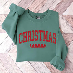 Retro Christmas Vibes Gift Sweatshirt