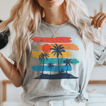 Retro Summer Vintage Style Sunset T-Shirt