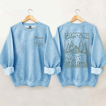 Group Cabin Camping Trip Sweatshirt