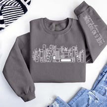 No Such Thing As Too Many Books' Sweatshirt