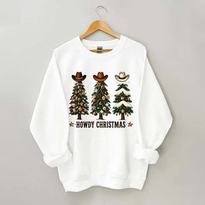Western Christmas Tree Sweatshirt