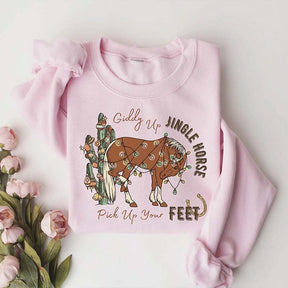Jingle Horse Christmas Sweatshirt