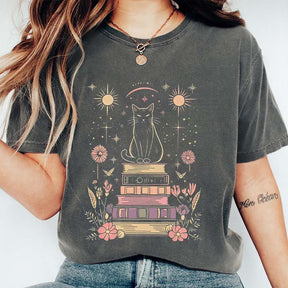 Retro Mystical Cat T-Shirt