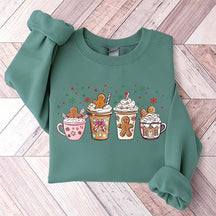 Gingerbread Christmas Coffee Cute Sweatshirt
